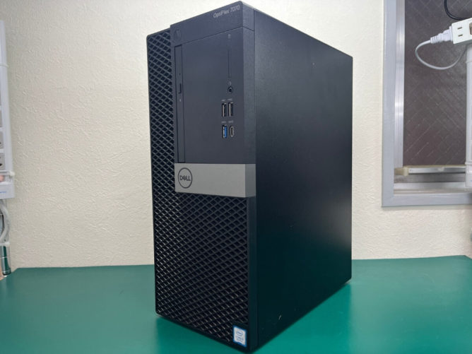 DELL OptiPlex 7070のデスクトップパソコン
