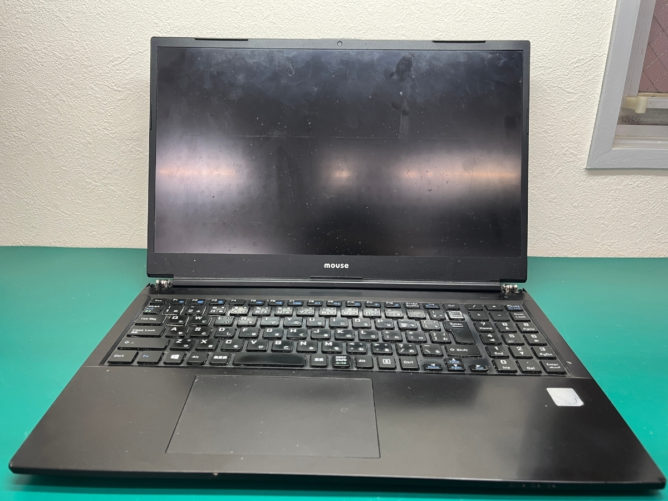 起動しなくなったマウスコンピューターのノートパソコン